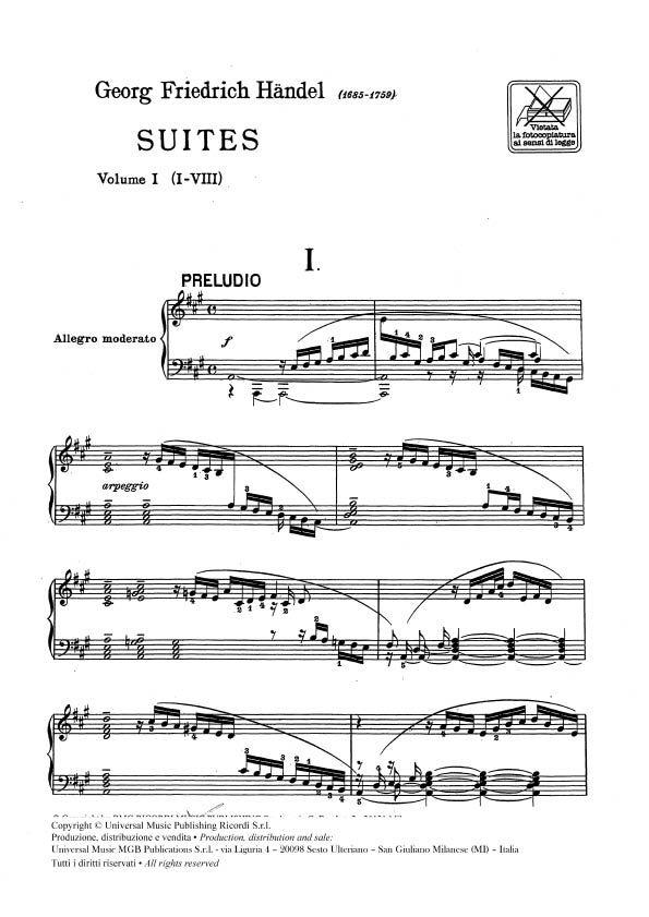 Suites Per Clavicembalo